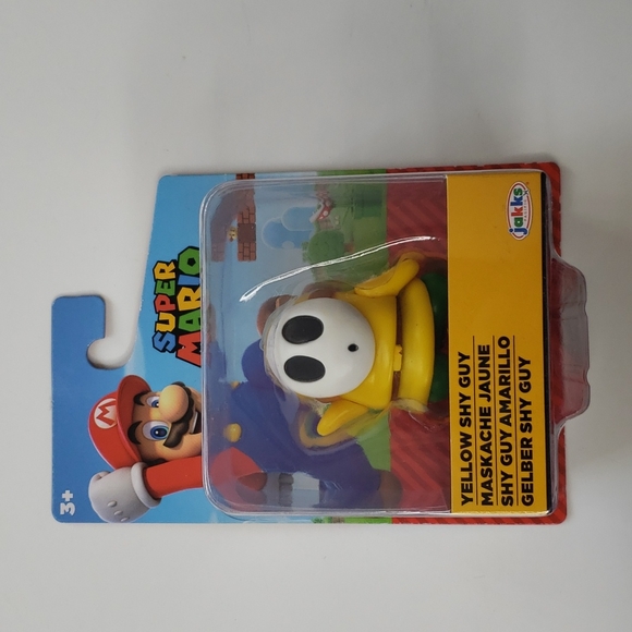 Super Mario Yellow shy guy figure - Picture 1 of 8